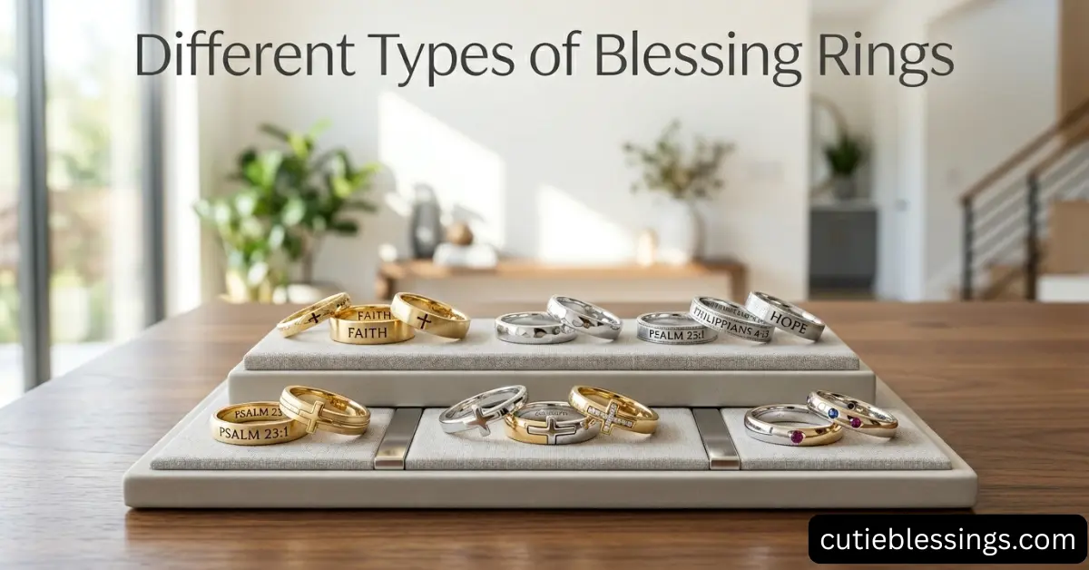 Different Types of Blessing Rings