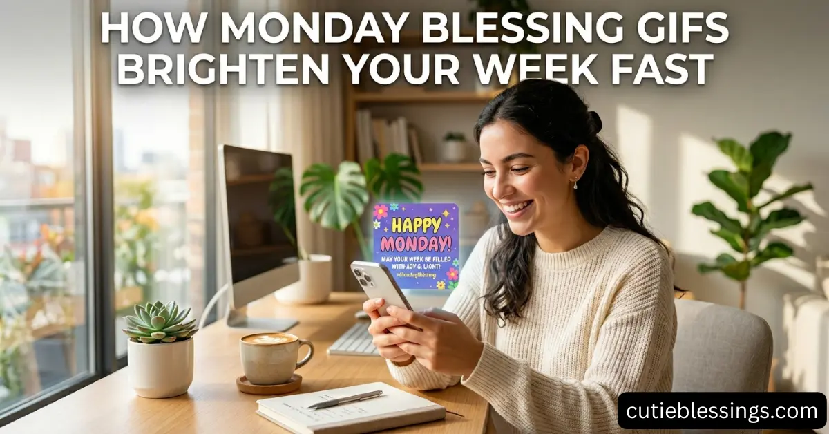 How Monday Blessing GIFs Brighten Your Week Fast