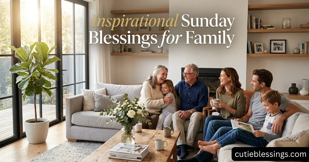 Inspirational Sunday Blessings for Family
