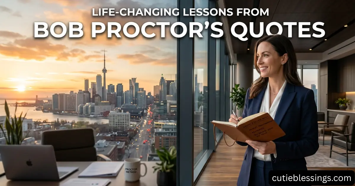 Life-Changing Lessons From Bob Proctor’s Quotes