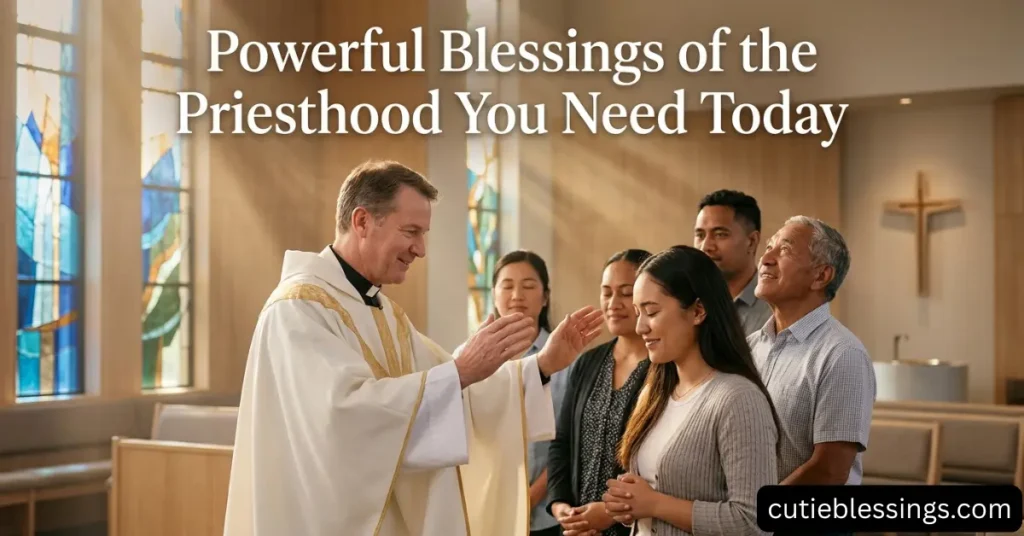 Powerful Blessings of the Priesthood You Need Today