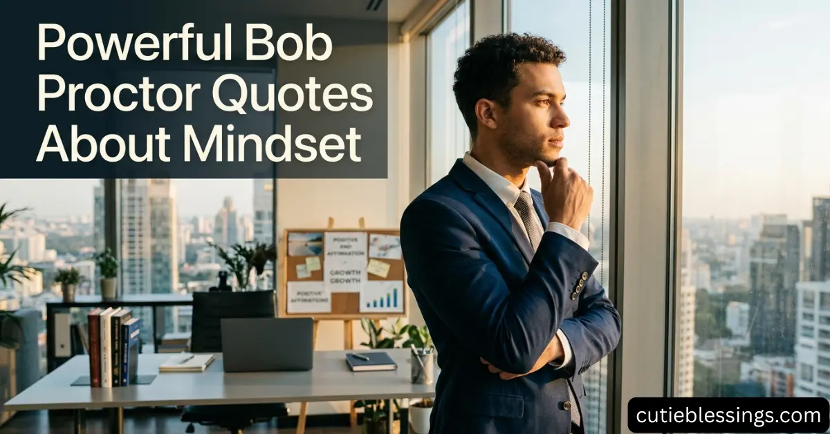 Powerful Bob Proctor Quotes About Mindset