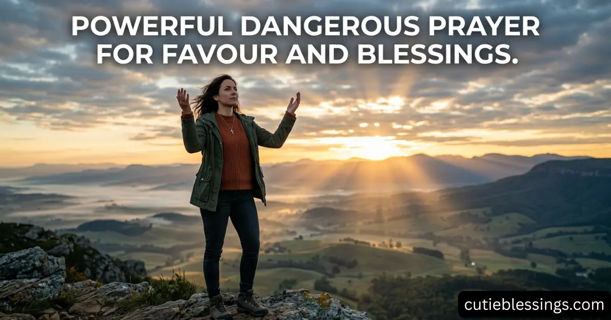 Powerful Dangerous Prayer for Favour and Blessings