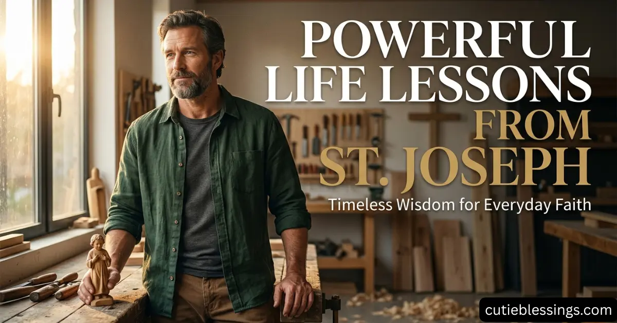 Powerful Life Lessons From St. Joseph