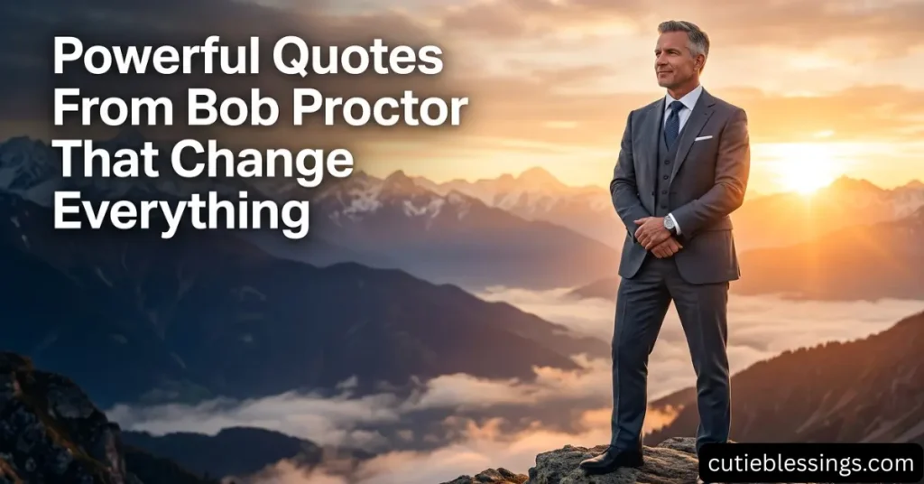 Powerful Quotes From Bob Proctor That Change Everything