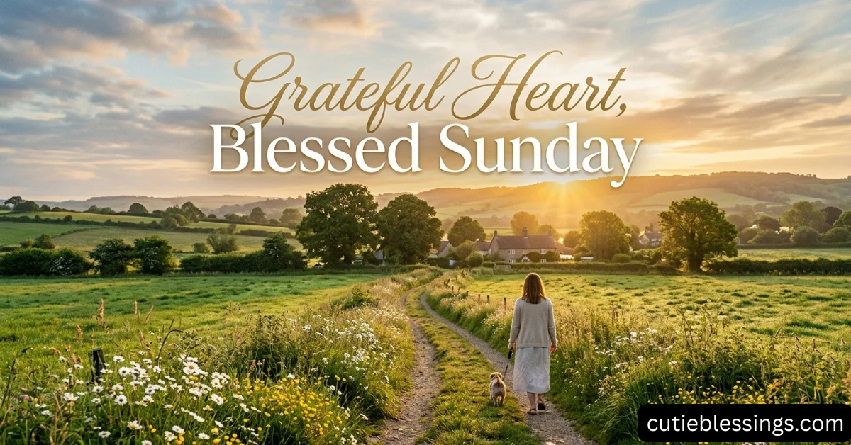 Short Inspirational Thankful Sunday Blessings Quotes