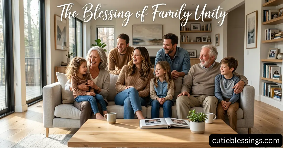The Blessing of Family Unity
