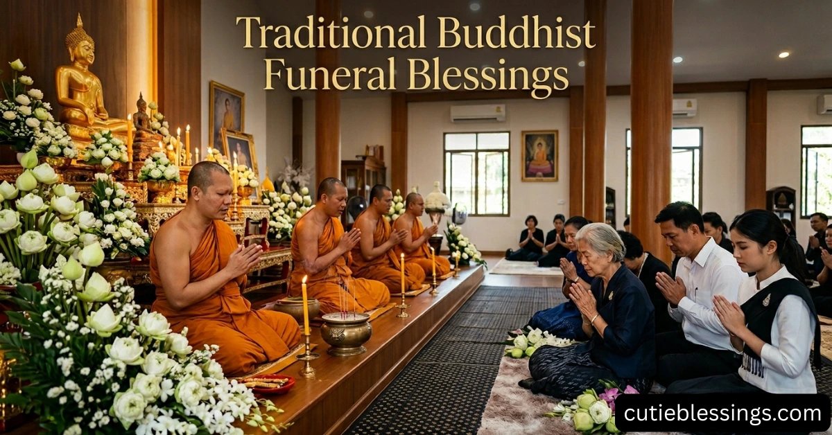Traditional Buddhist Funeral Blessings