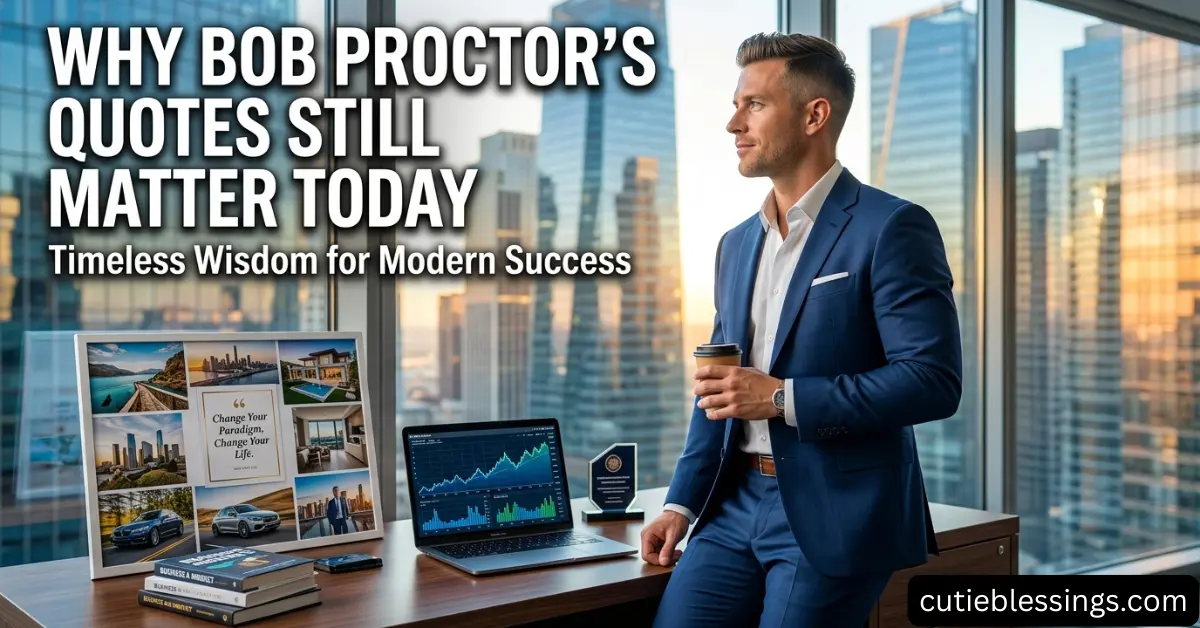 Why Bob Proctor’s Quotes Still Matter Today