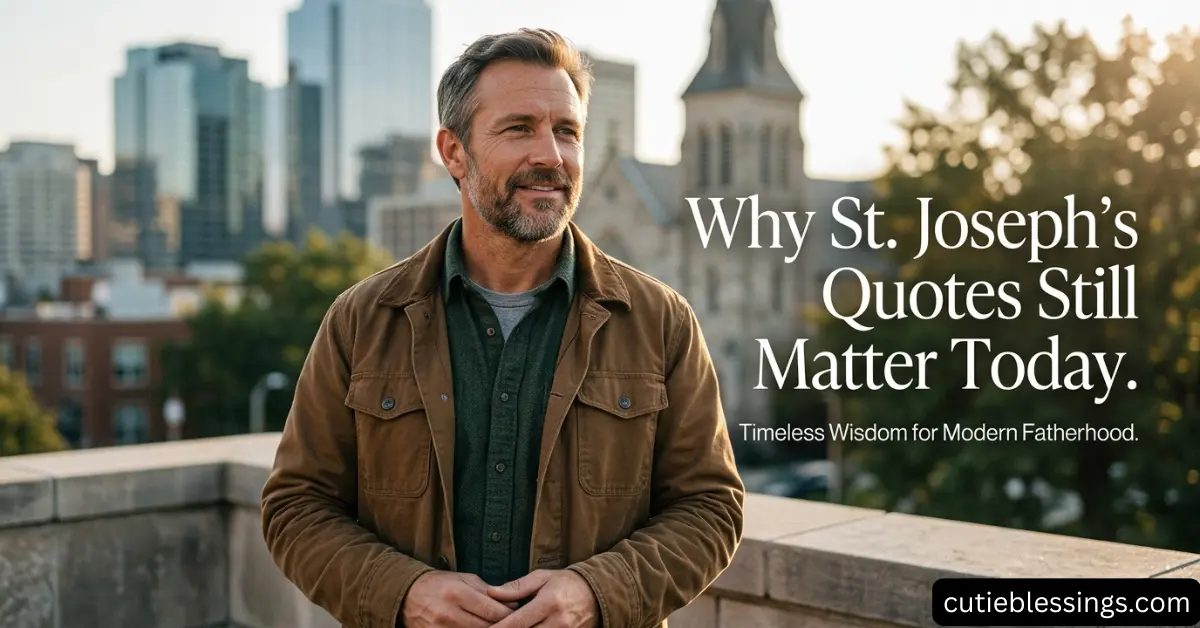 Why St. Joseph's Quotes Still Matter Today