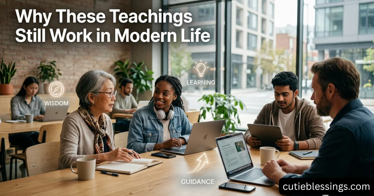 Why These Teachings Still Work in Modern Life