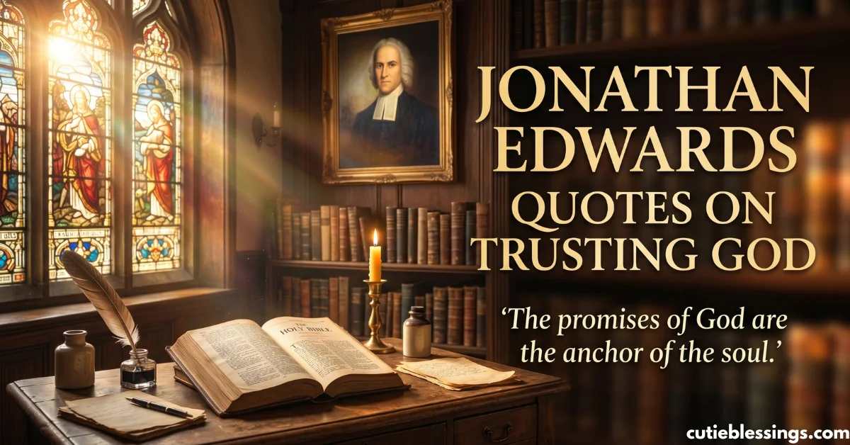 Jonathan Edwards Quotes on Trusting God