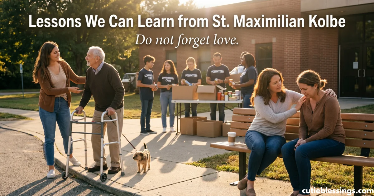 Lessons We Can Learn from St. Maximilian Kolbe
