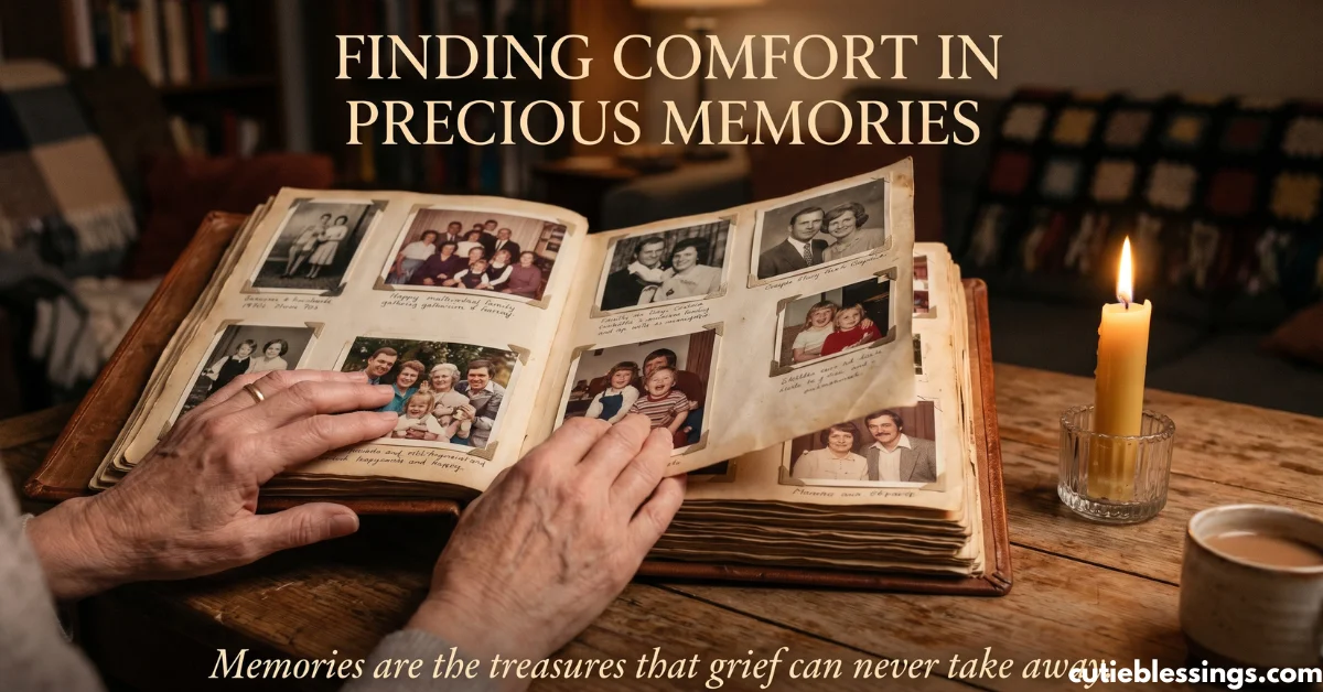 Finding Comfort in Precious Memories