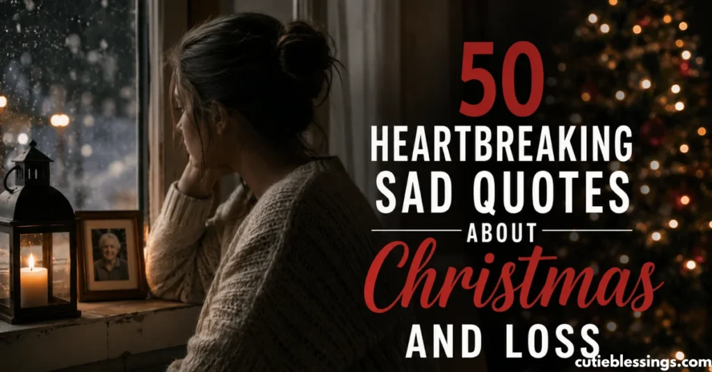 50 Heartbreaking Sad Quotes About Christmas and Loss