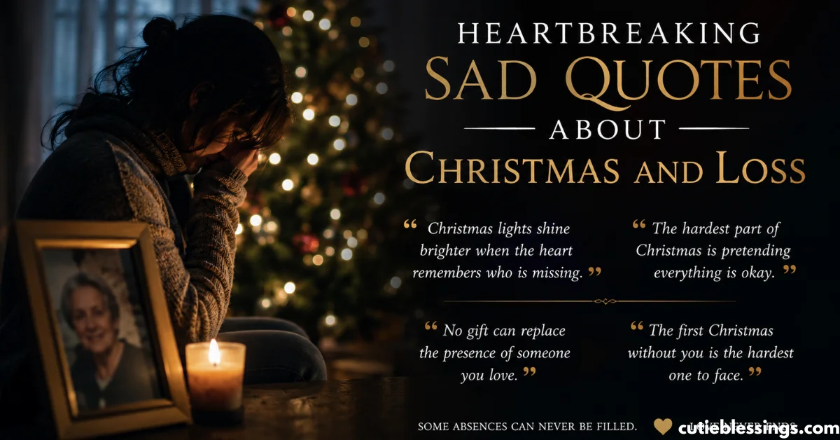 Heartbreaking Sad Quotes About Christmas and Loss