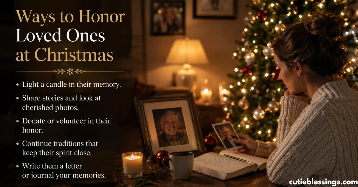 Ways to Honor Loved Ones at Christmas