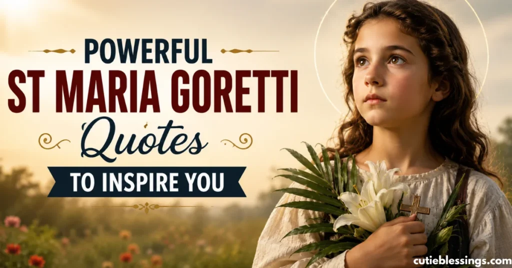 Powerful St Maria Goretti Quotes to Inspire You