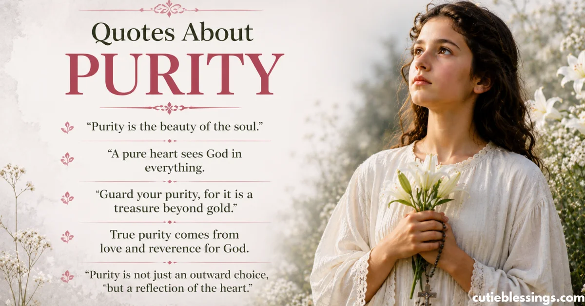 Quotes About Purity