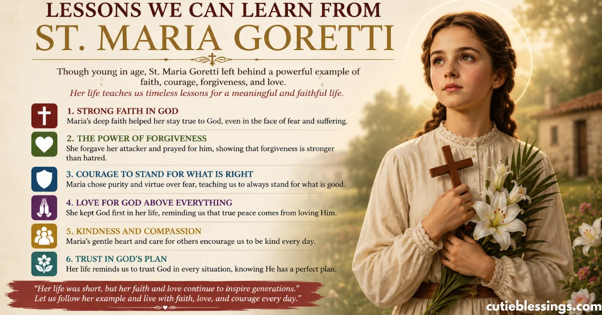 Lessons We Can Learn from St. Maria Goretti