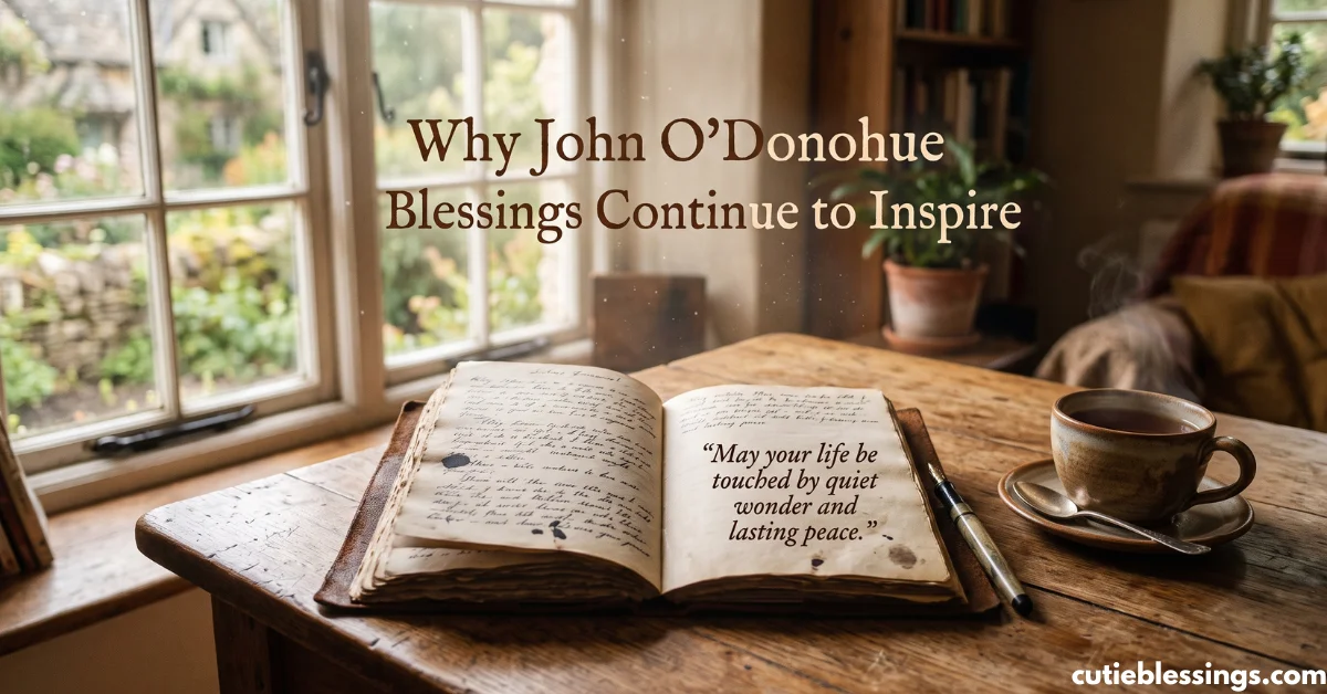 Why John O Donohue Blessings Continue to Inspire