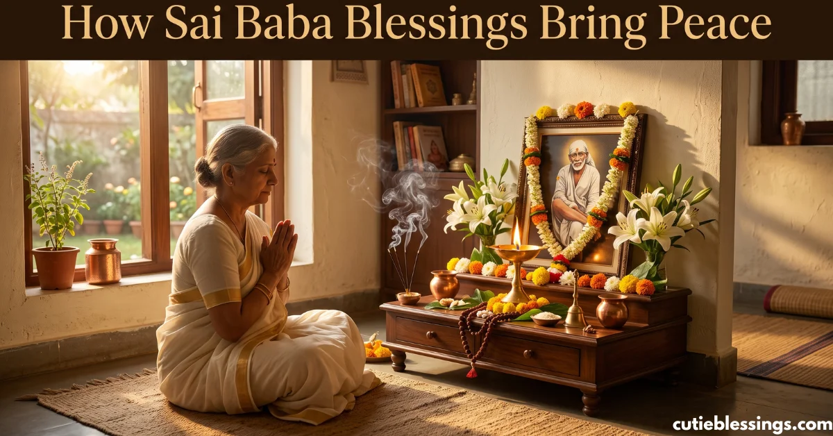 How Sai Baba Blessings Bring Peace