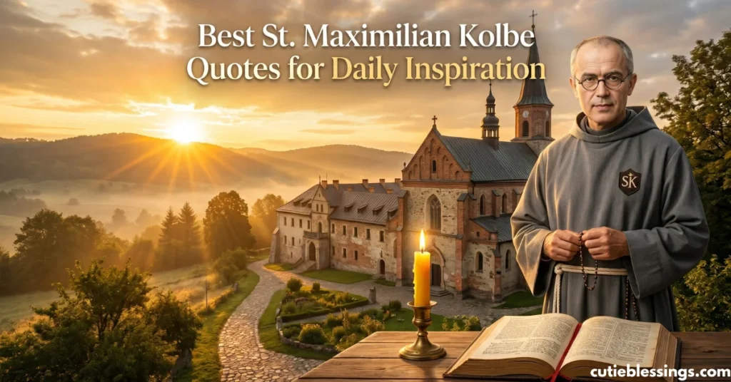 Best St. Maximilian Kolbe Quotes for Daily Inspiration
