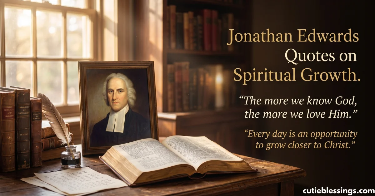 Jonathan Edwards Quotes on Spiritual Growth