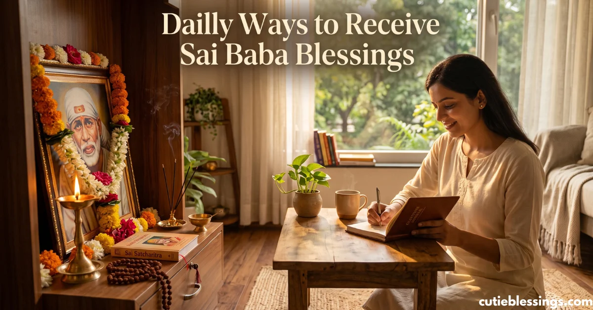 Daily Ways to Receive Sai Baba Blessings