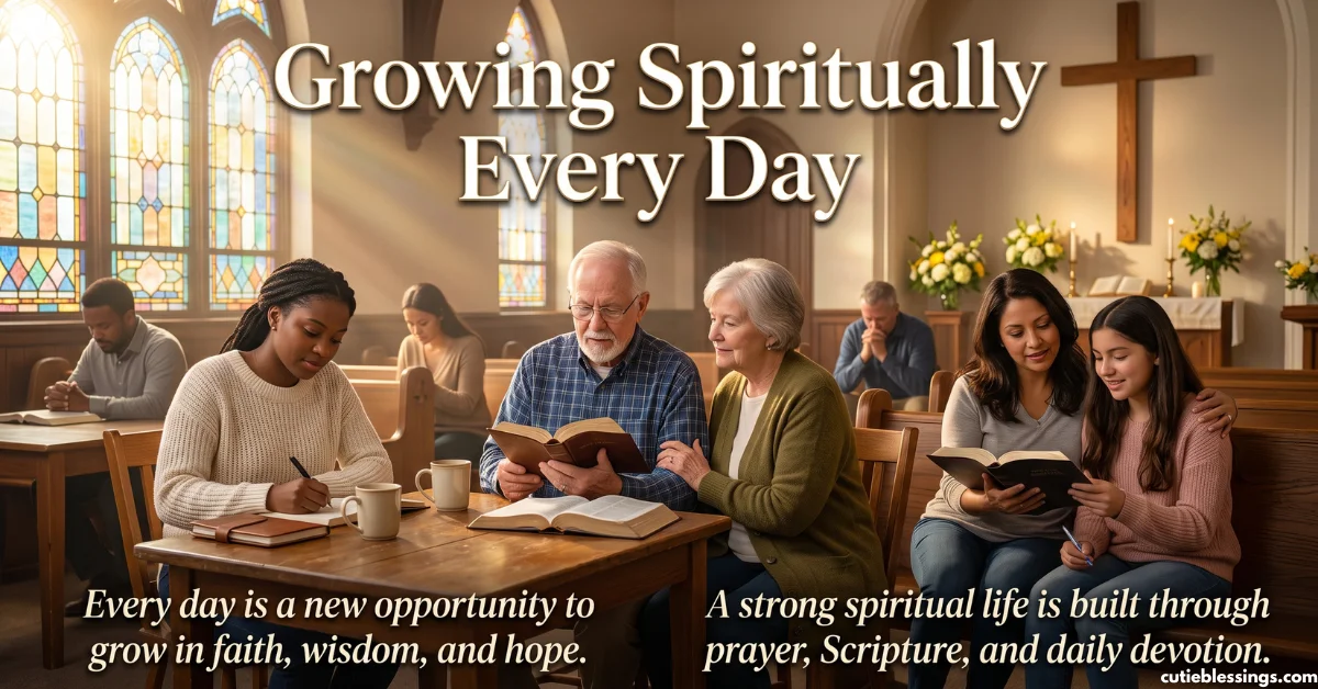 Growing Spiritually Every Day
