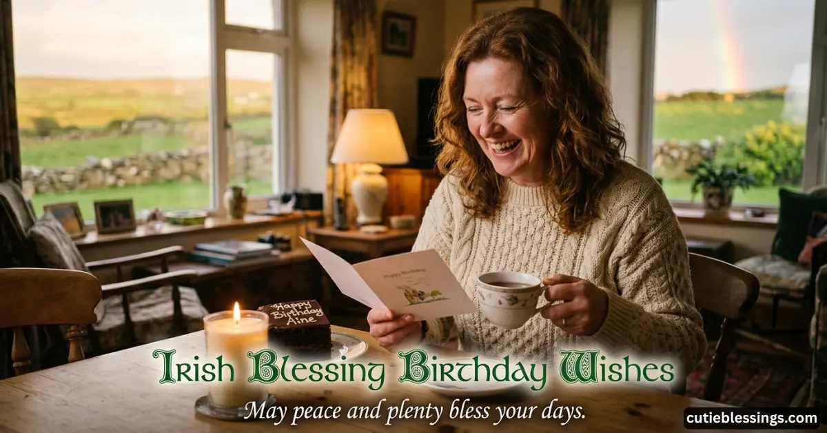 Irish Blessing Birthday Wishes