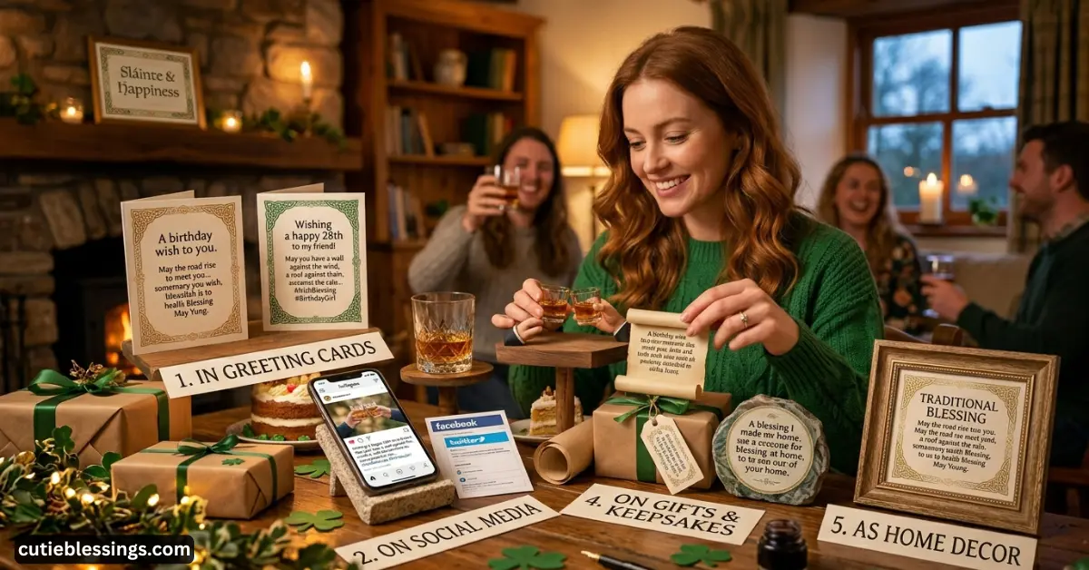 Best Ways to Use Irish Birthday Blessings