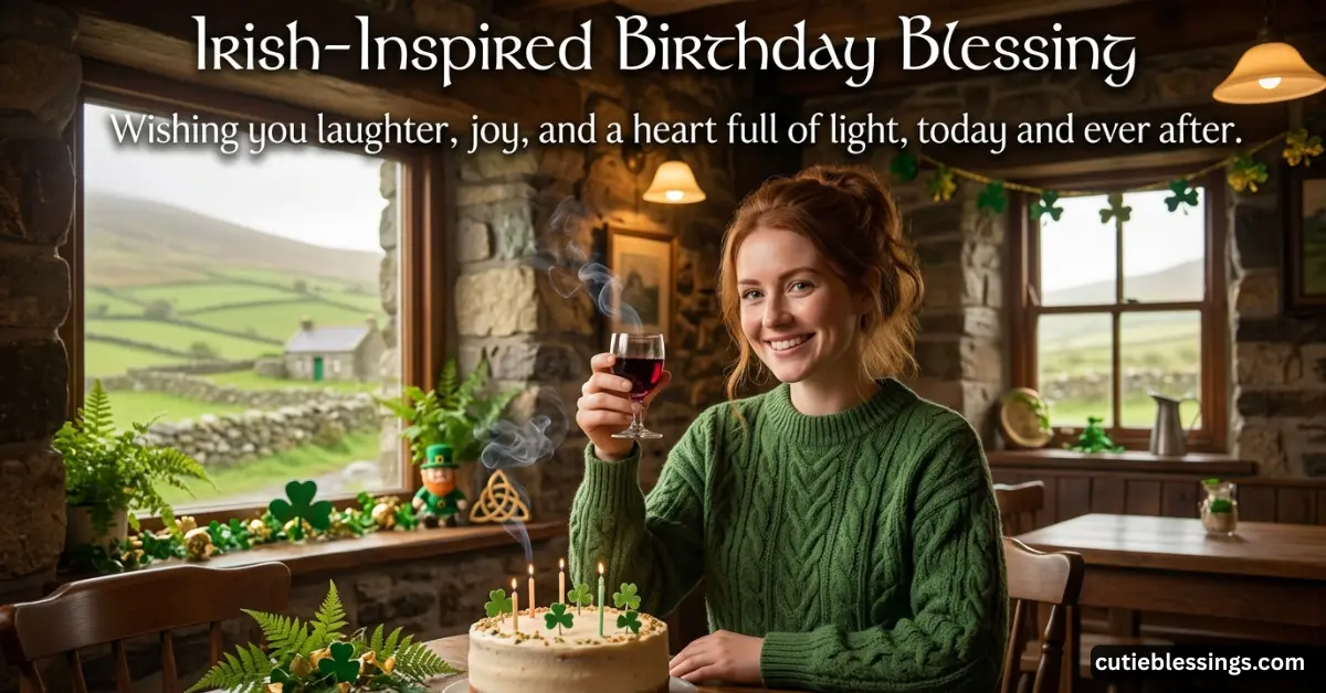 Irish-Inspired Birthday Blessing