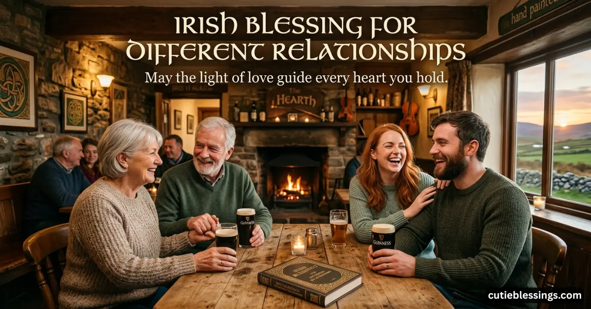 Irish Blessing for Different Relationships
