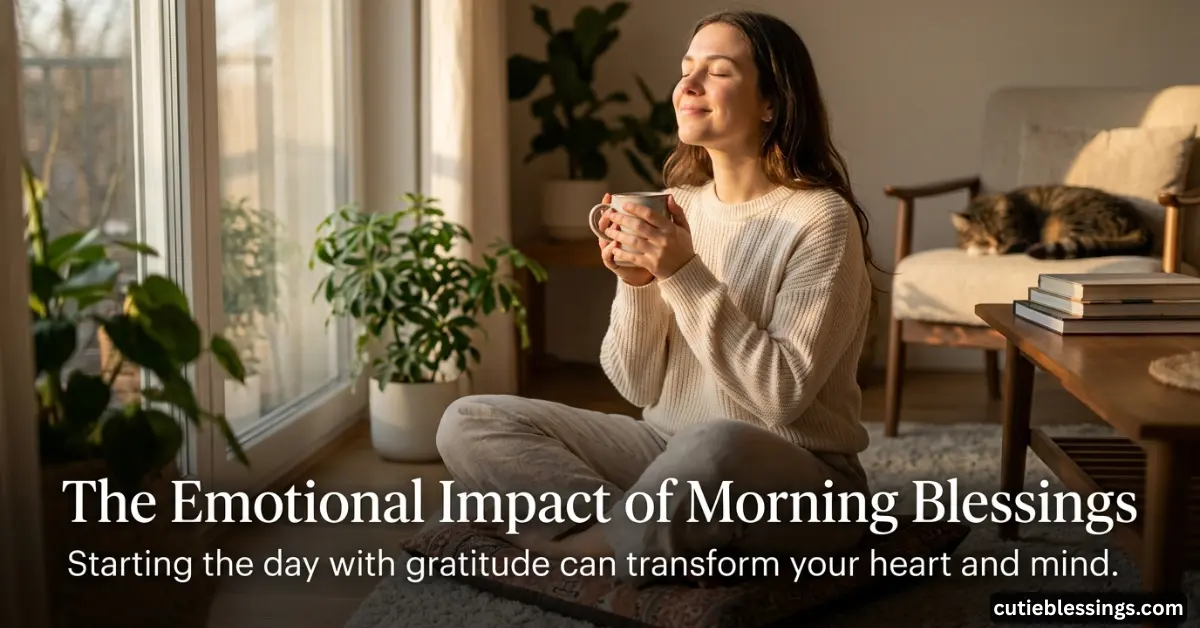 The Emotional Impact of Morning Blessings