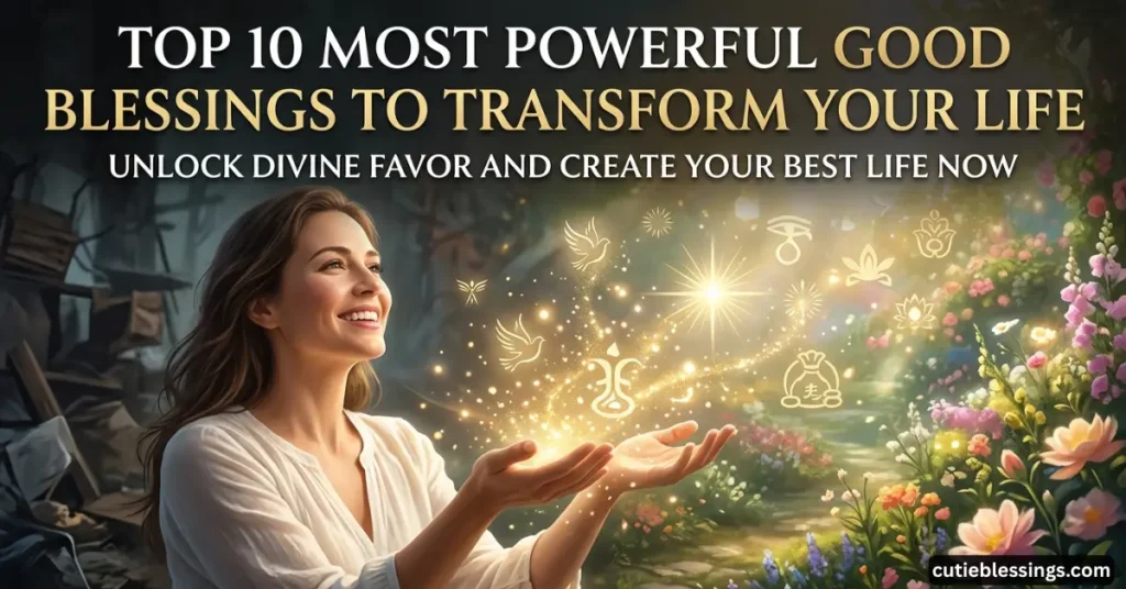 Top 10 Most Powerful Good Blessings to Transform Your Life