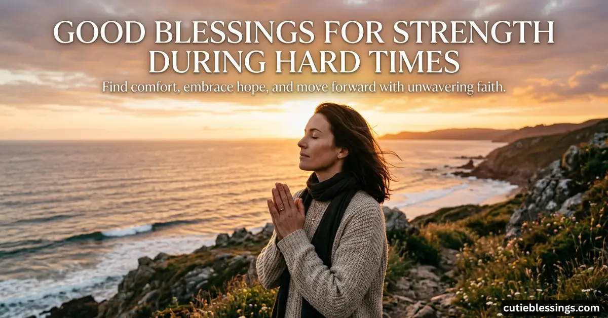 Good Blessing for Strength During Hard Times