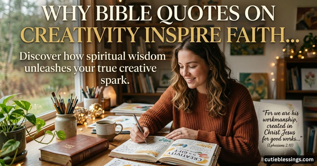 Why Bible Quotes on Creativity Inspire Faith