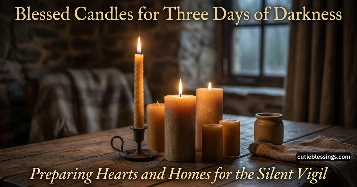 Blessed Candles for Three Days of Darkness