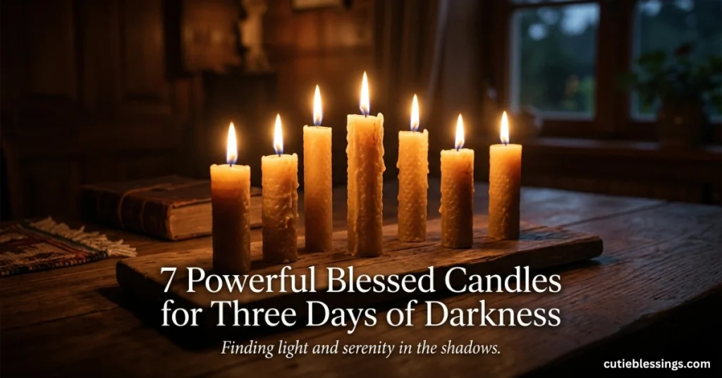 7 Powerful Blessed Candles for Three Days of Darkness