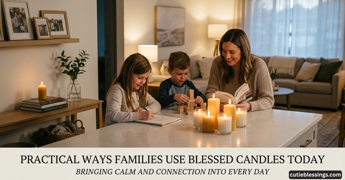 Practical Ways Families Use Blessed Candles Today