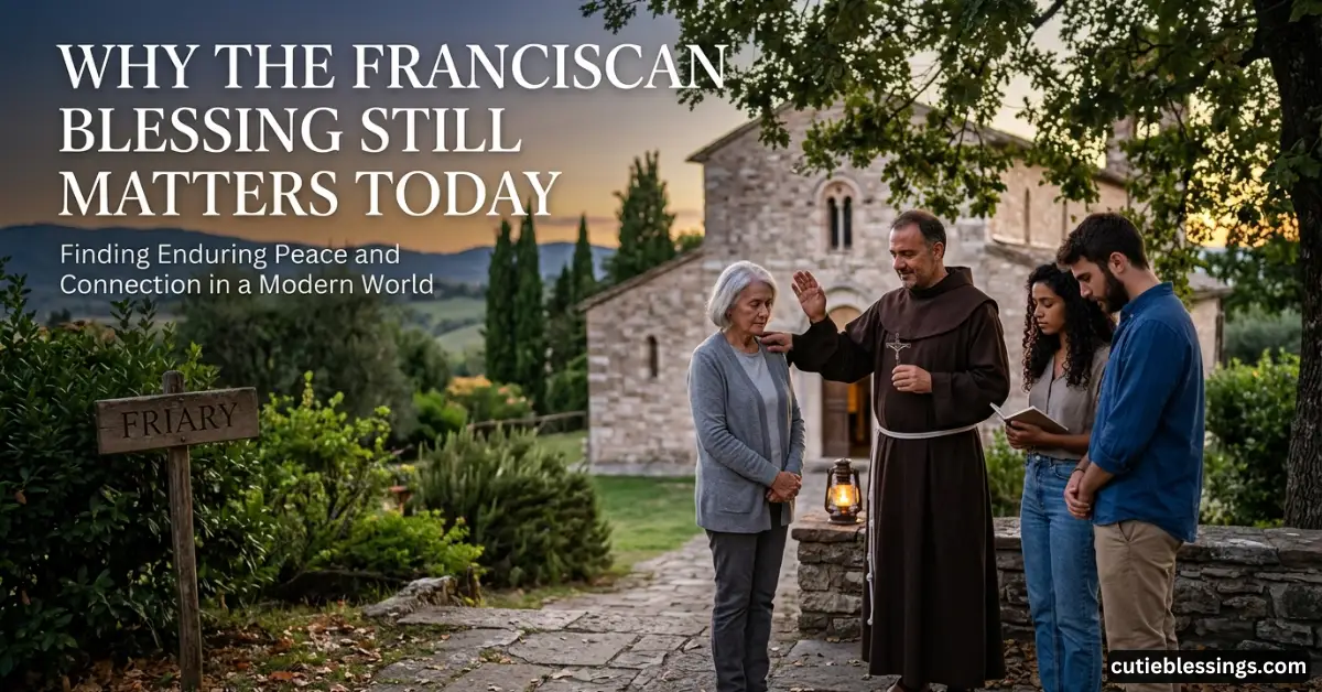 Why the Franciscan Blessing Still Matters Today