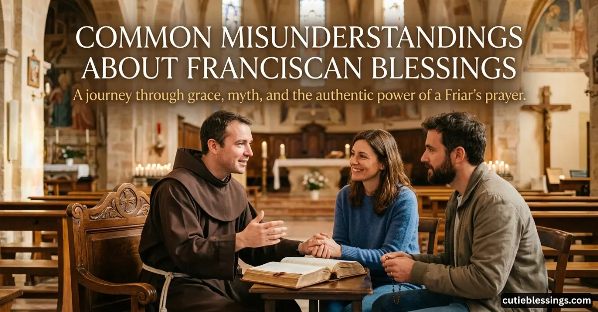 Common Misunderstandings About Franciscan Blessings