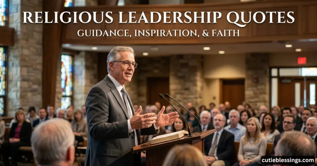 Most Powerful Religious Leadership Quotes for Daily Faith