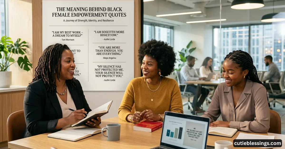 The Meaning Behind Black Female Empowerment Quotes