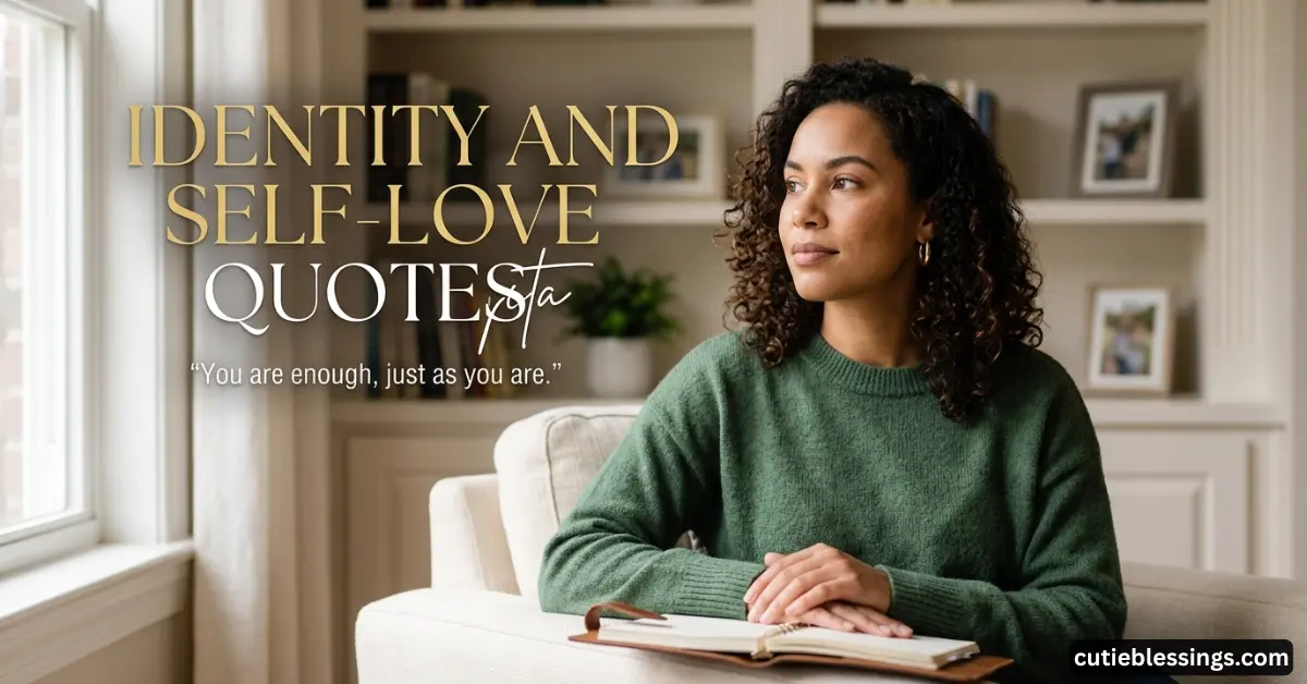 Identity and Self-Love Quotes