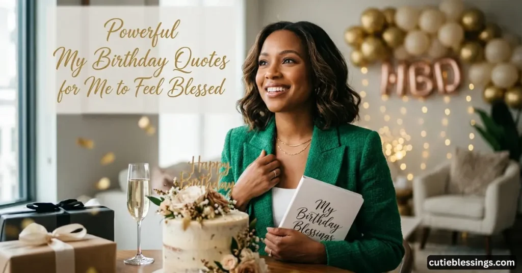 75 Powerful My Birthday Quotes for Me to Feel Blessed