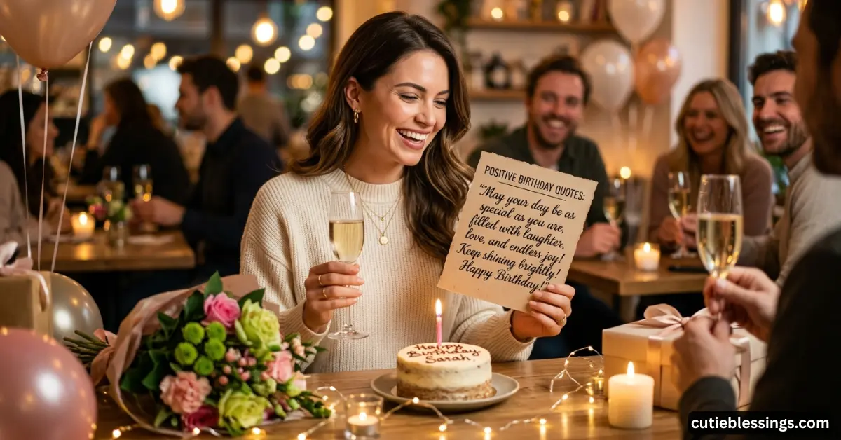 Positive Birthday Quotes