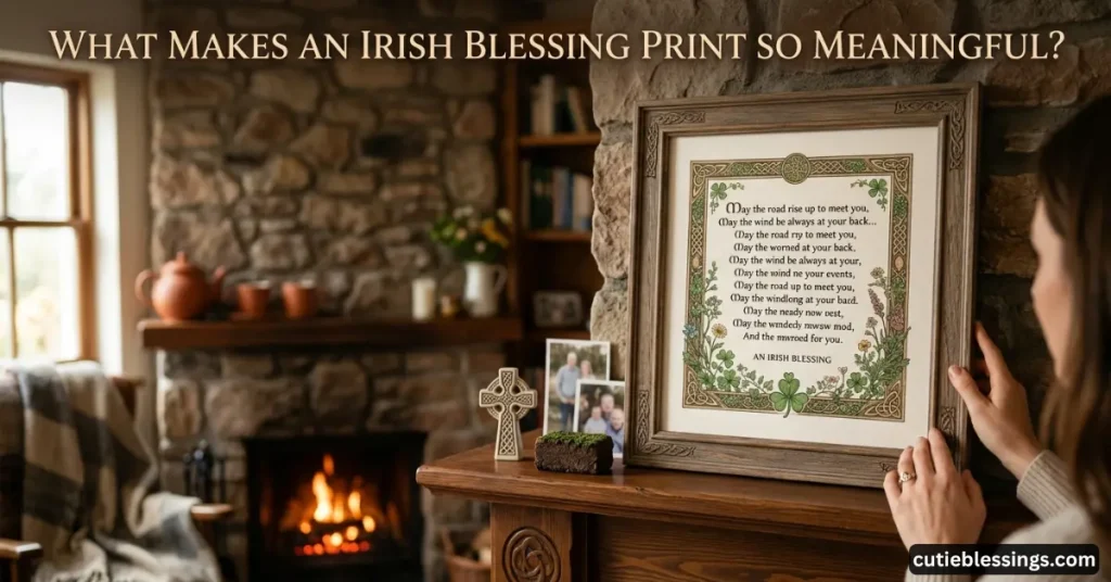 What Makes an Irish Blessing Print So Meaningful?