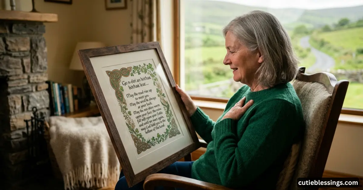 The Emotional Power of an Irish Blessing Print